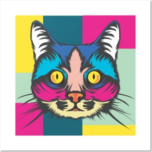 Pop Cat Posters and Art